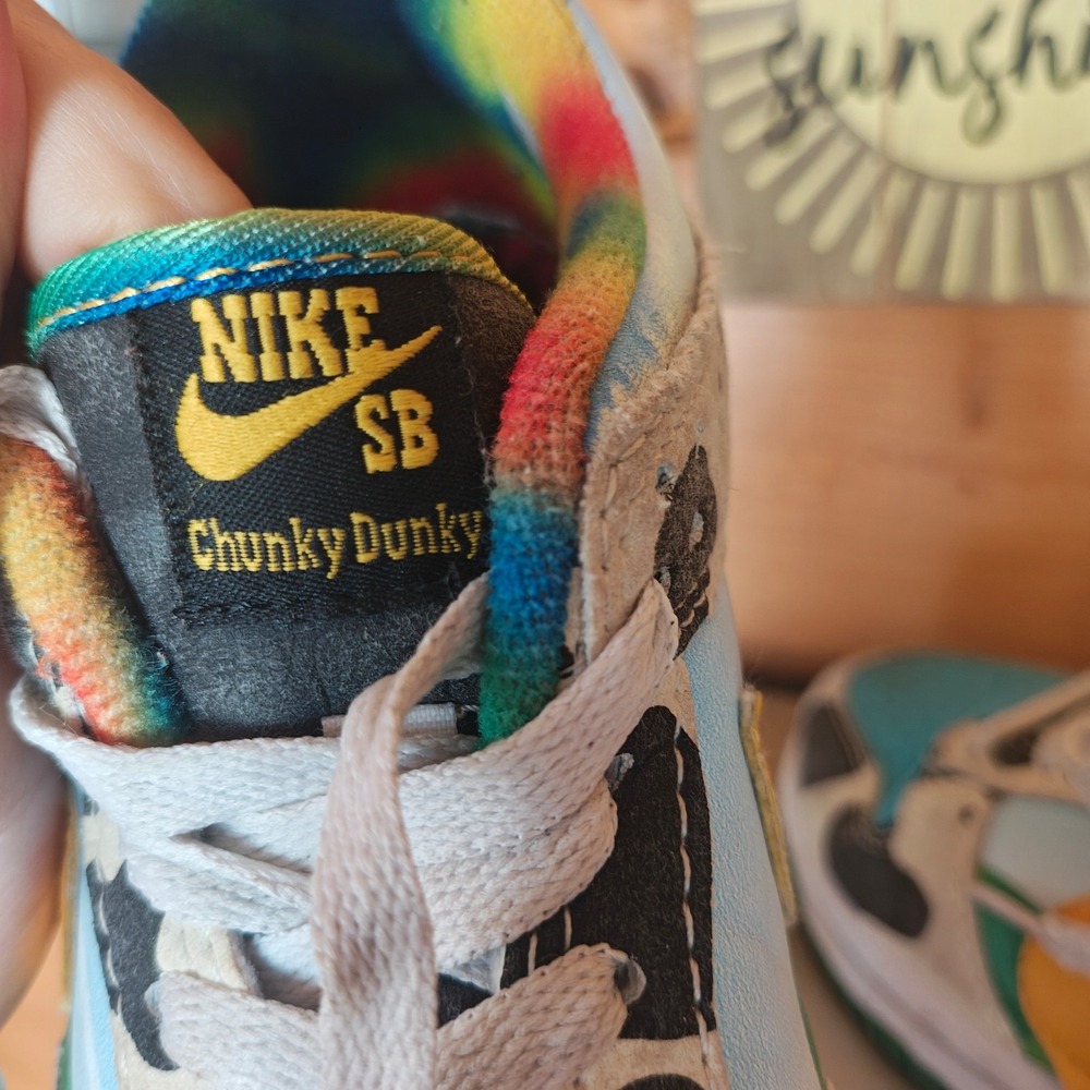 2020 Nike Chunky Dunky size 2Y‎ CU3244-100 [NEEDS CLEANING/RESTORATION - Picture 10 of 10